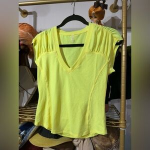 356 // NWT Free People Movement cap sleeve tee // S